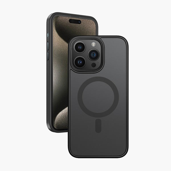 كڤر حماية MaGo Pro من Keephone لهاتف iPhone 14 Pro Max  متوافق مع MagSafe | أسود كڤر حماية MaGo Pro من Keephone لهاتف iPhone 14 Pro Max  متوافق مع MagSafe | أسود